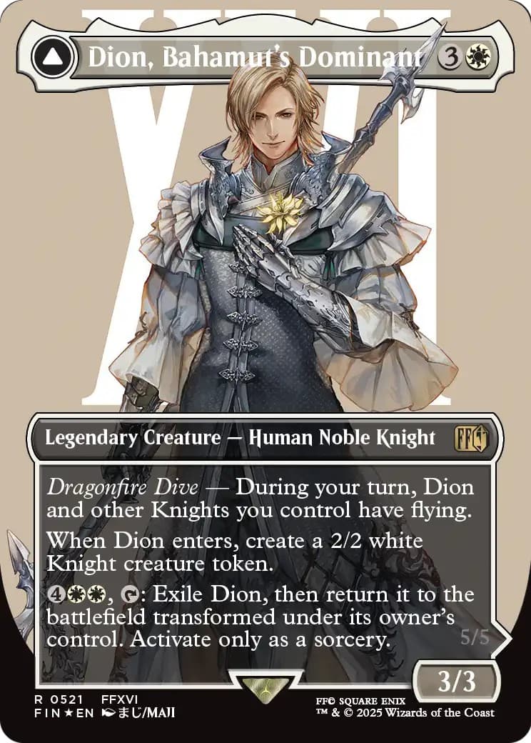 Dion, Bahamut's Dominant // Bahamut, Warden of Light - Image 1