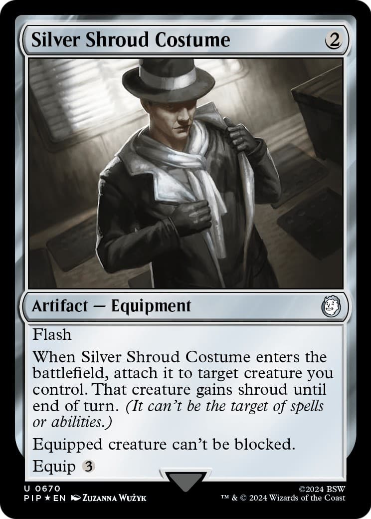 Silver Shroud Costume - Image 1
