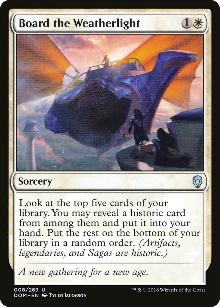 Board the Weatherlight - Image 1