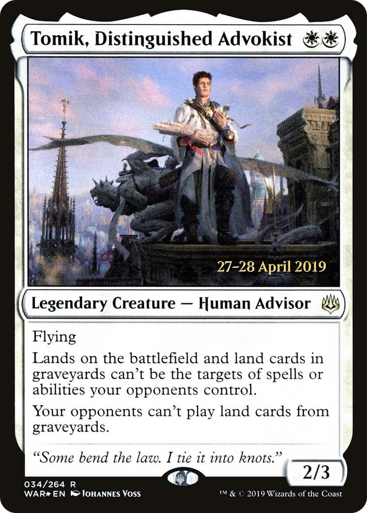 Tomik, Distinguished Advokist - Image 1