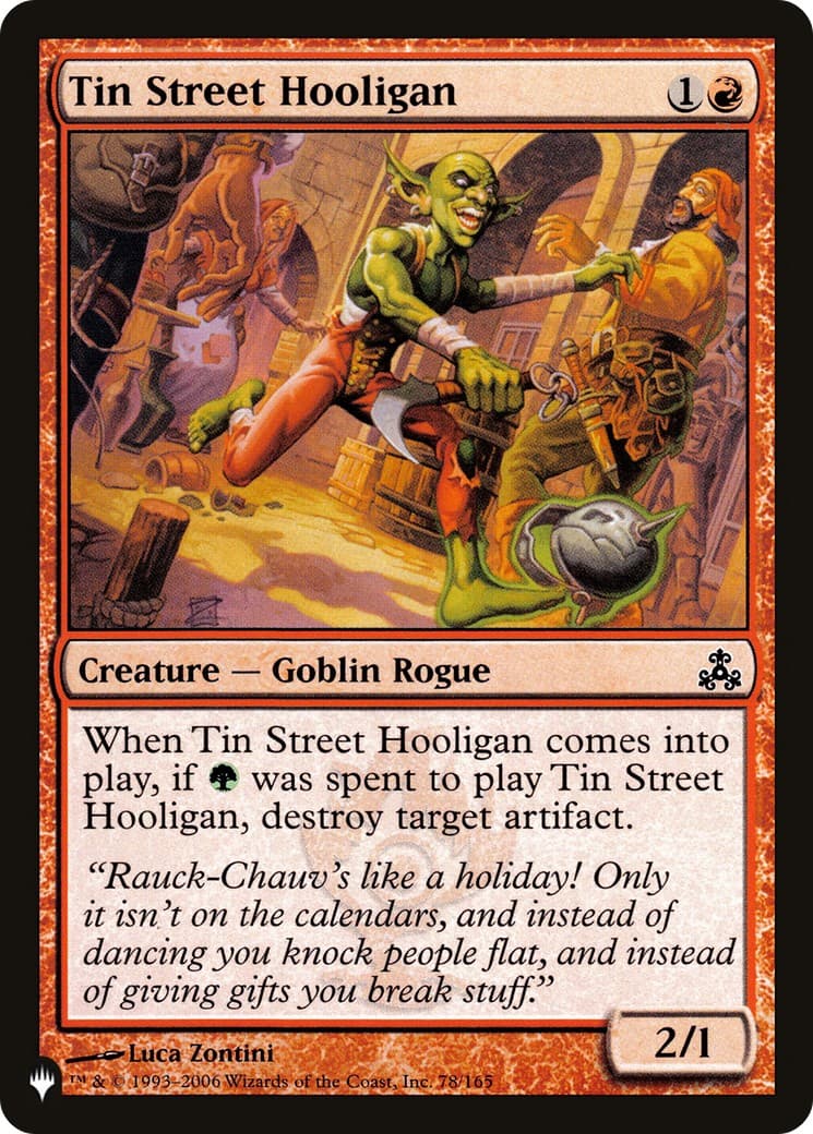 Tin Street Hooligan - Image 1