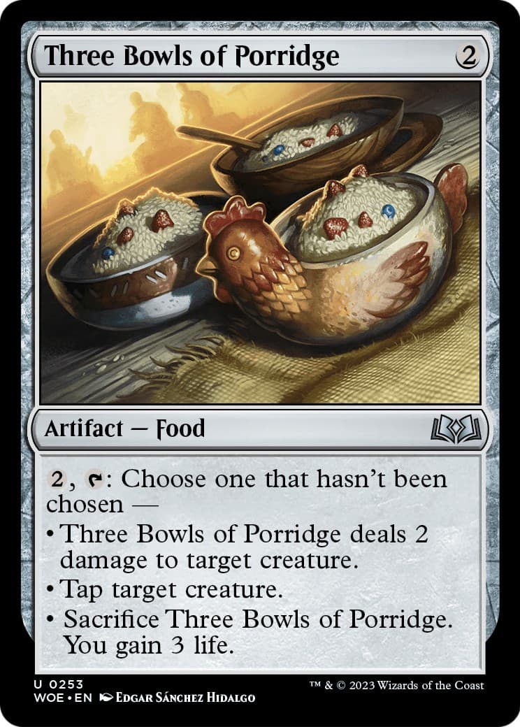 Three Bowls of Porridge - Image 1