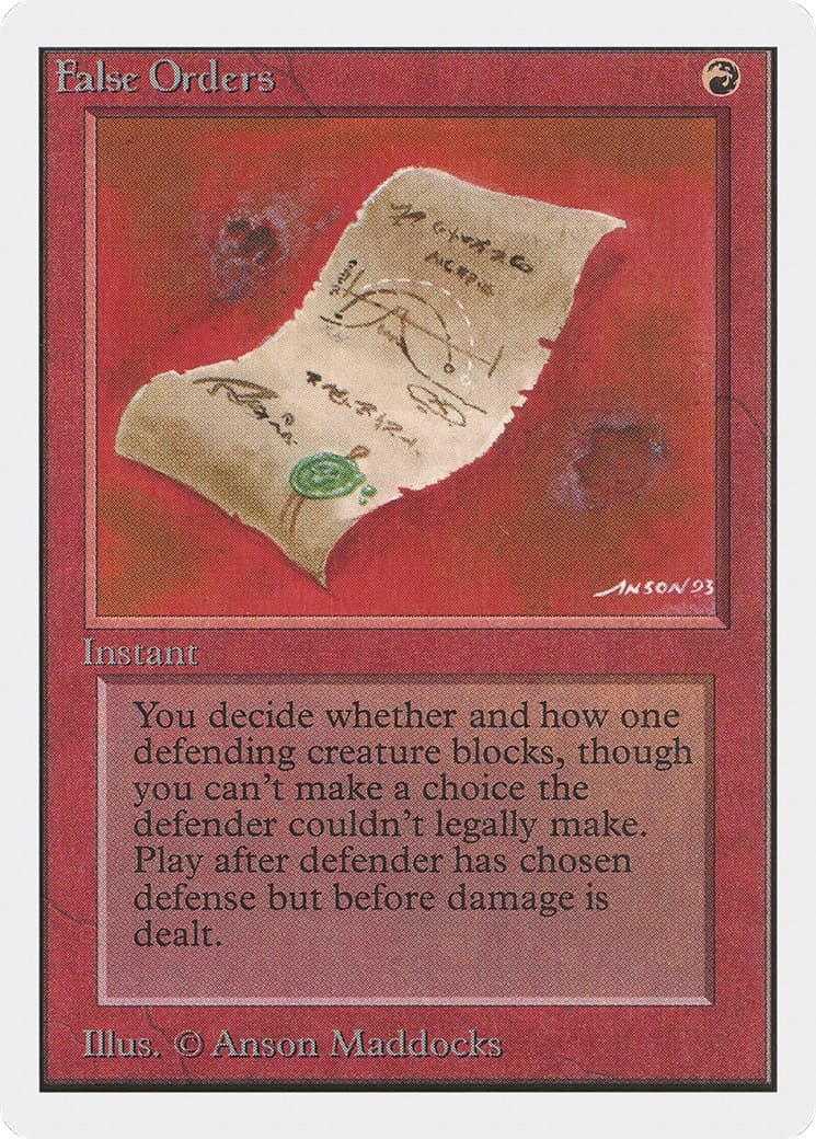 False Orders - Image 1