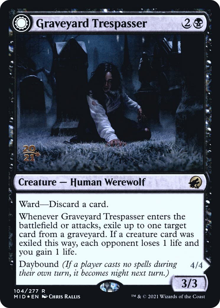 Graveyard Trespasser // Graveyard Glutton - Image 1