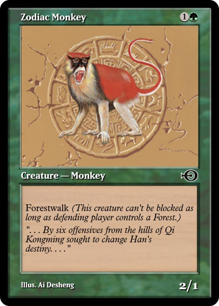 Zodiac Monkey - Image 1