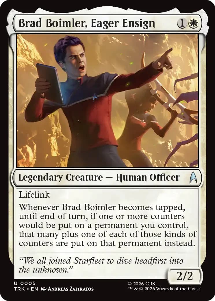 Brad Boimler, Eager Ensign - Image 1