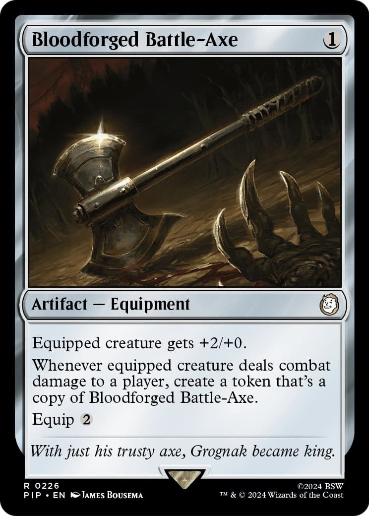 Bloodforged Battle-Axe - Image 1