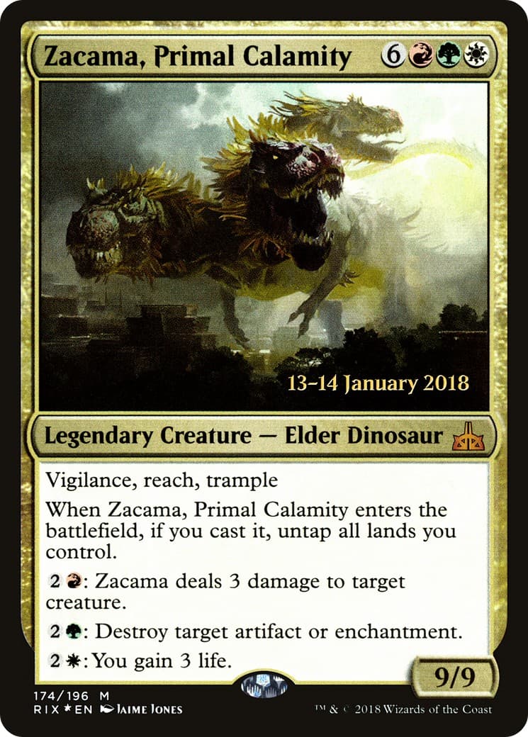 Zacama, Primal Calamity - Image 1