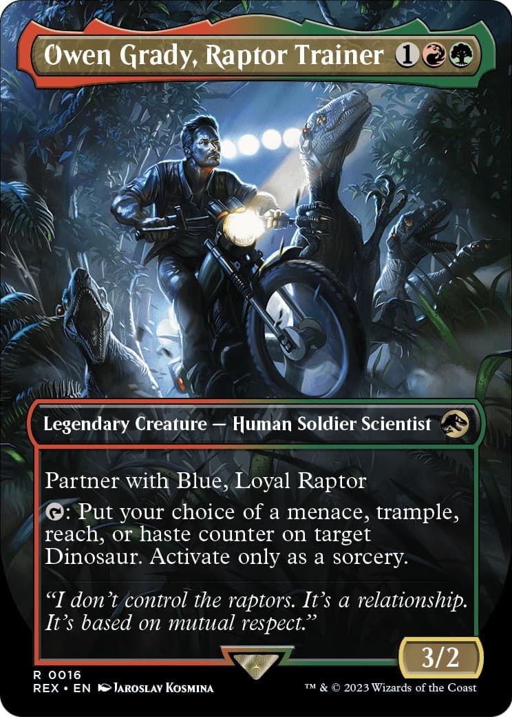 Owen Grady, Raptor Trainer - Image 1