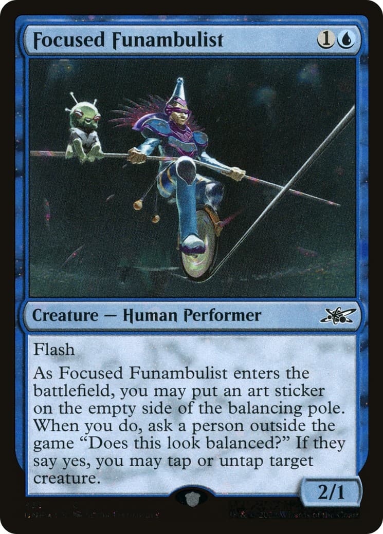 Focused Funambulist - Image 1