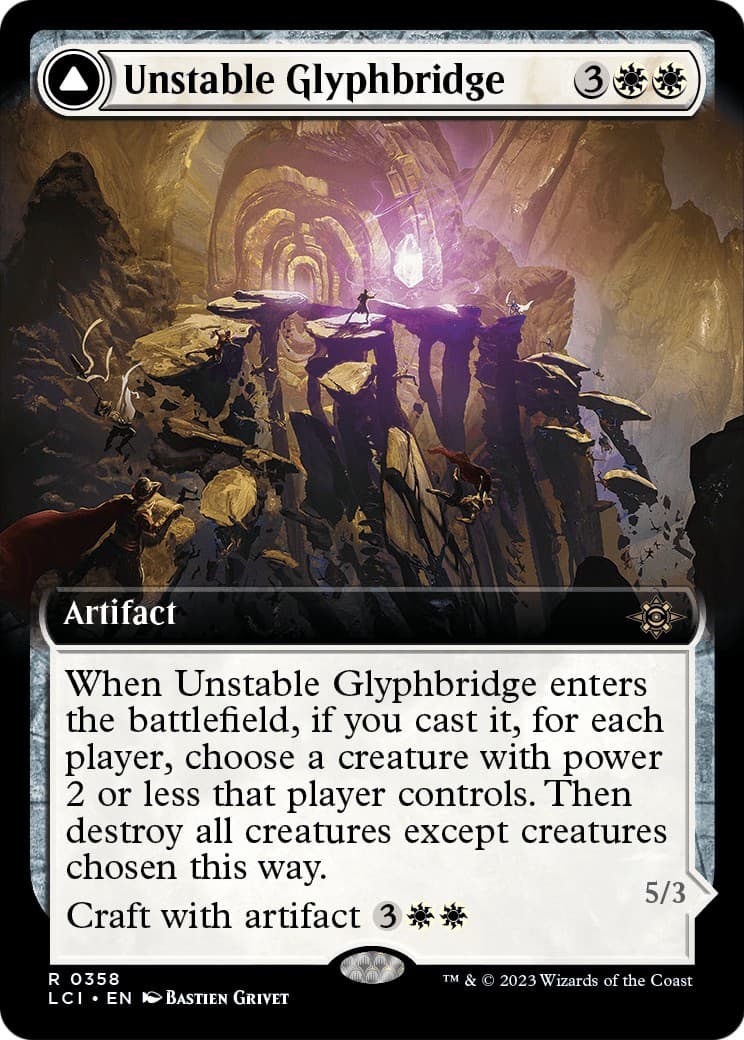 Unstable Glyphbridge // Sandswirl Wanderglyph - Image 1
