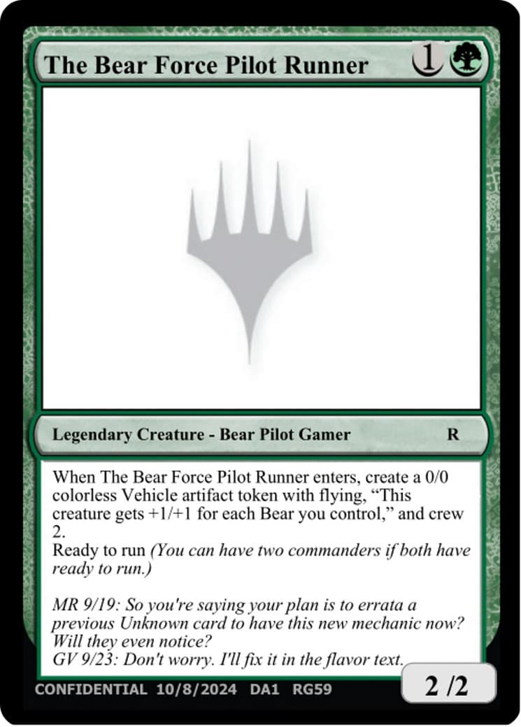 The Bear Force Pilot Runner - Image 1