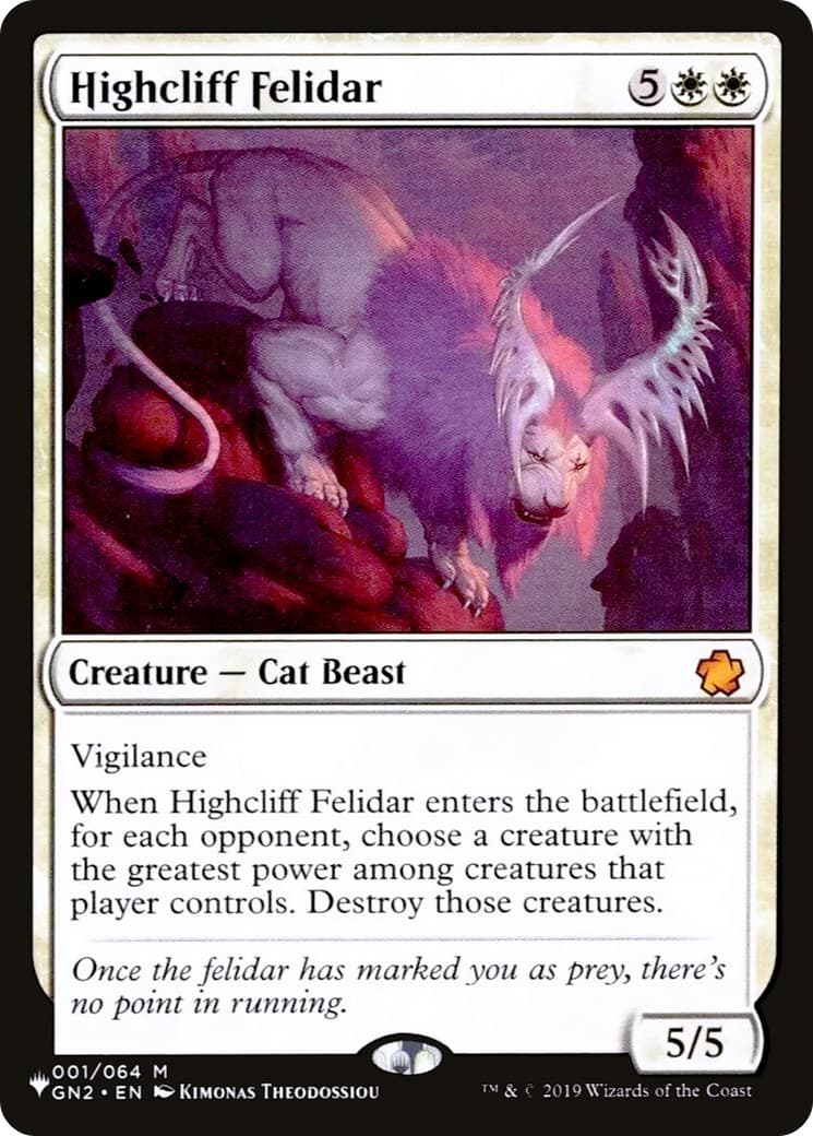 Highcliff Felidar - Image 1