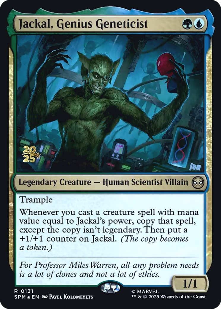 Jackal, Genius Geneticist - Image 1