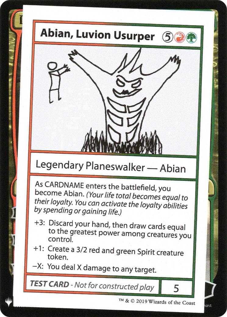 Abian, Luvion Usurper - Image 1
