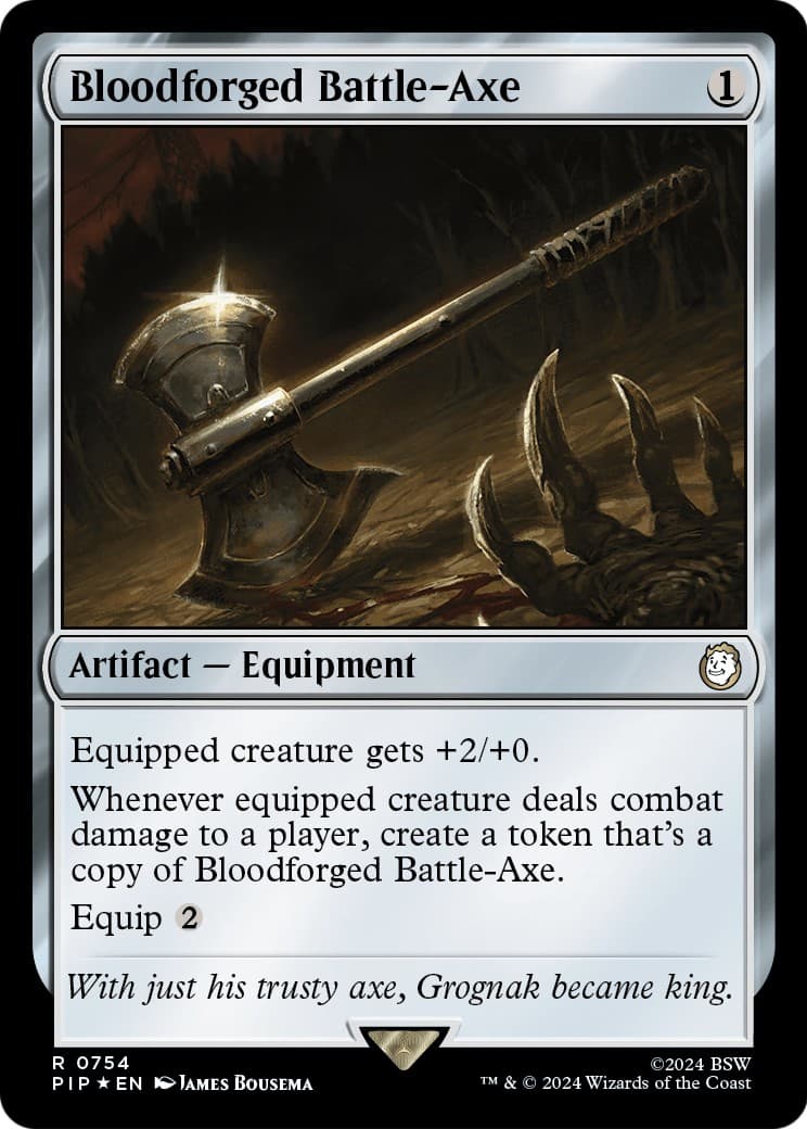 Bloodforged Battle-Axe - Image 1