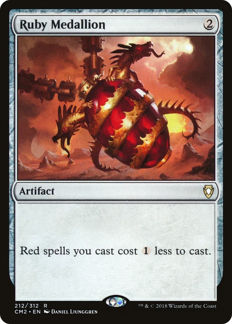 Ruby Medallion - Image 1