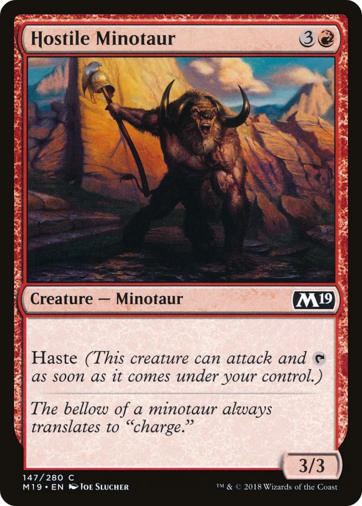 Hostile Minotaur - Image 1