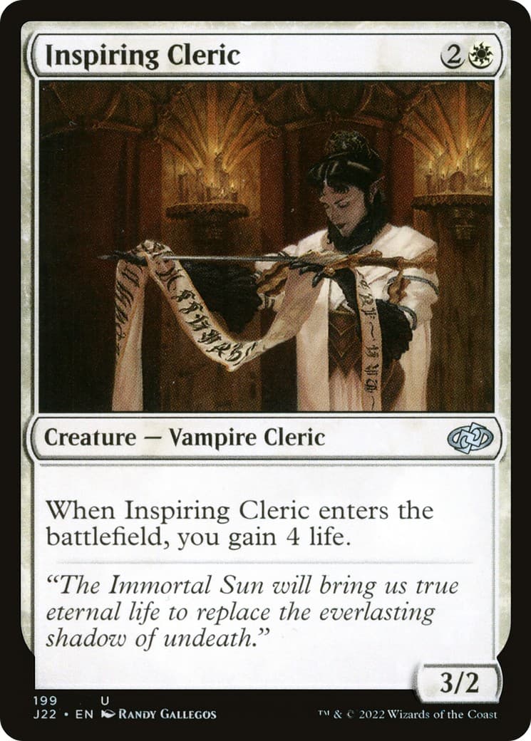 Inspiring Cleric - Image 1