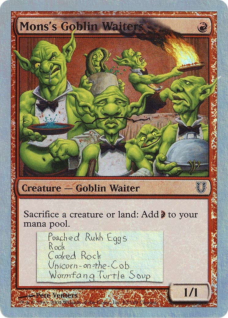 Mons's Goblin Waiters - Image 1