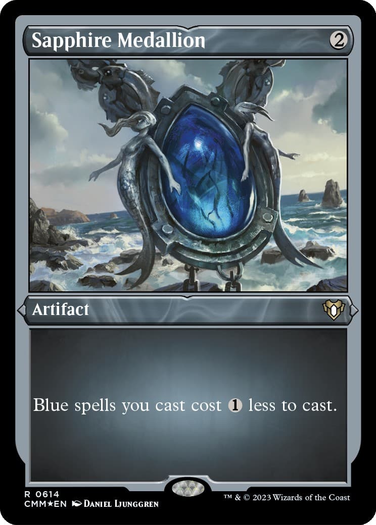 Sapphire Medallion - Image 1