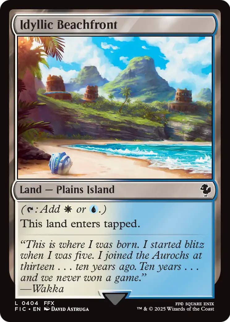 Idyllic Beachfront - Image 1