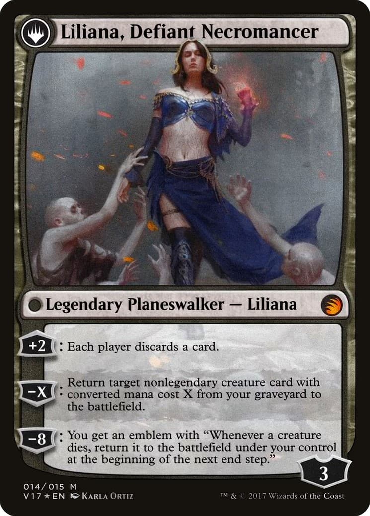 Liliana, Heretical Healer // Liliana, Defiant Necromancer thumbnail 2