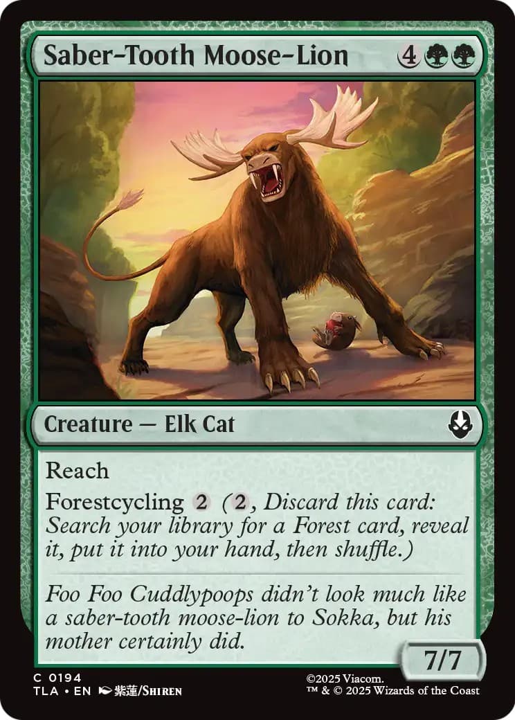 Saber-Tooth Moose-Lion - Image 1