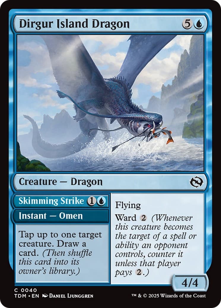 Dirgur Island Dragon // Skimming Strike - Image 1