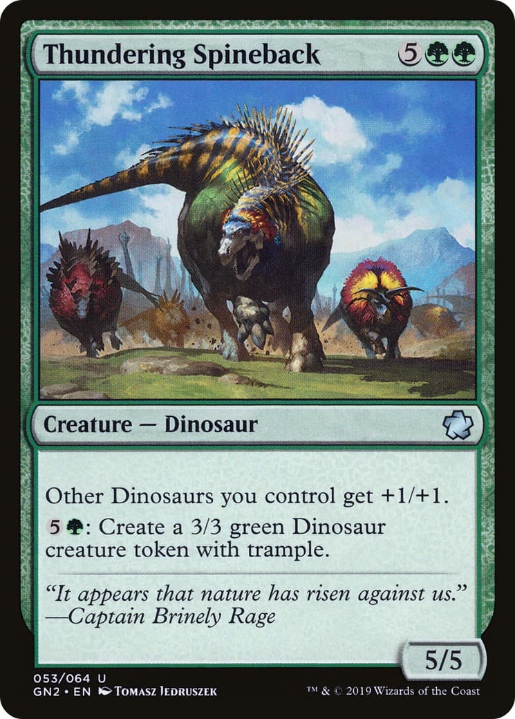 Thundering Spineback - Image 1