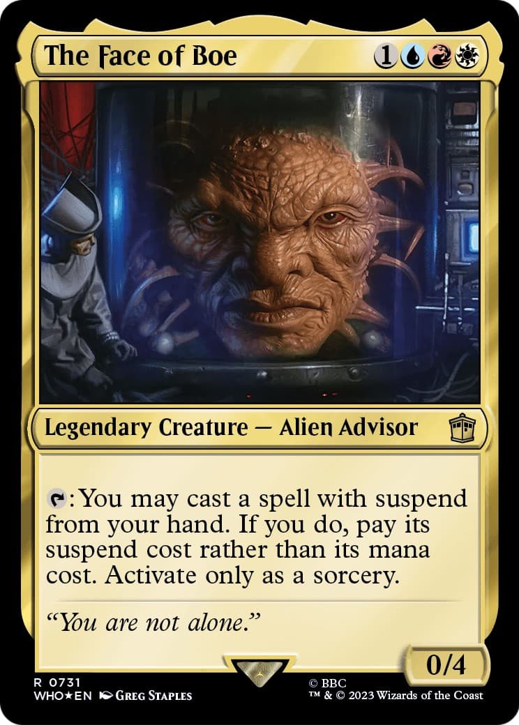 The Face of Boe - Image 1