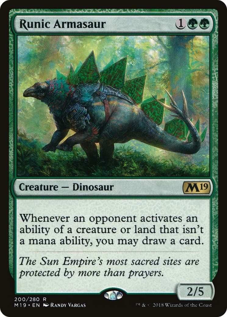 Runic Armasaur - Image 1