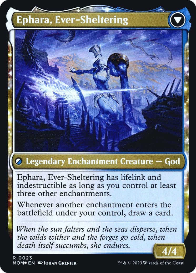 Invasion of Theros // Ephara, Ever-Sheltering thumbnail 2
