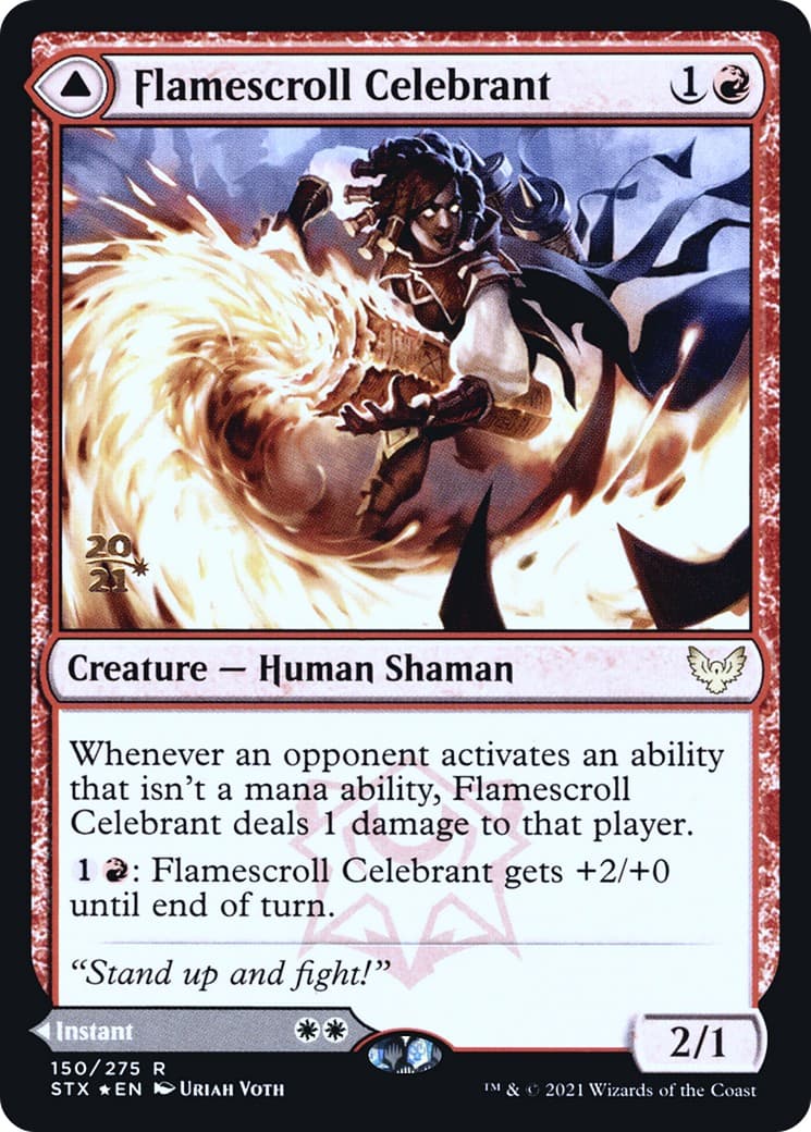 Flamescroll Celebrant // Revel in Silence - Image 1