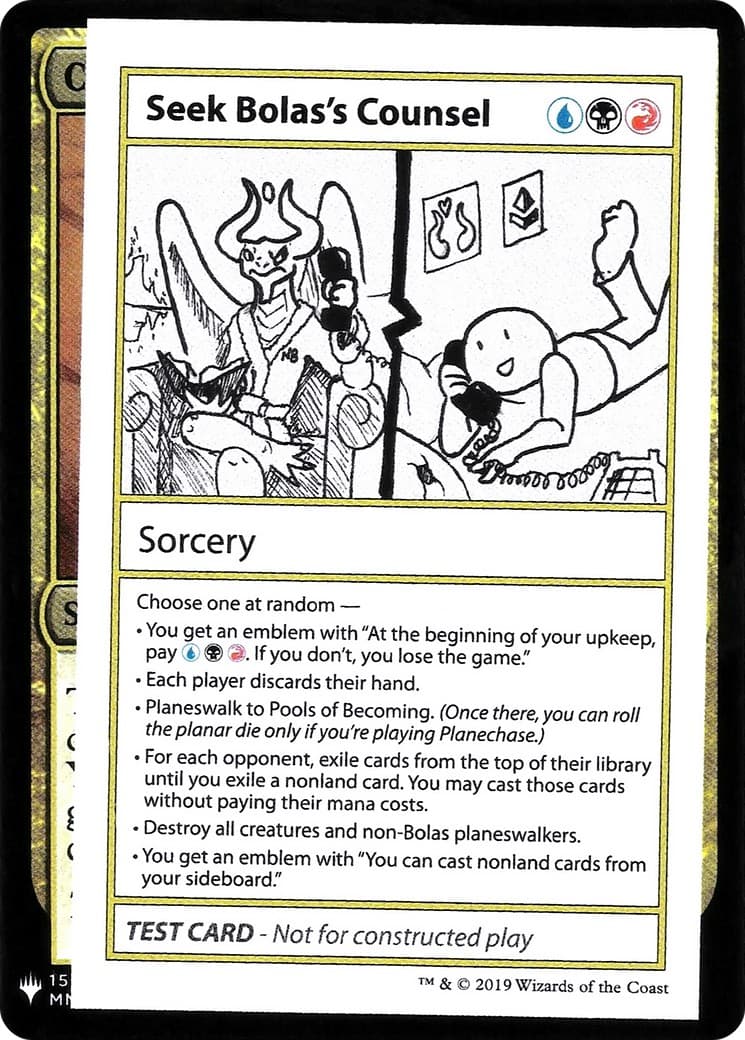 Seek Bolas's Counsel - Image 1