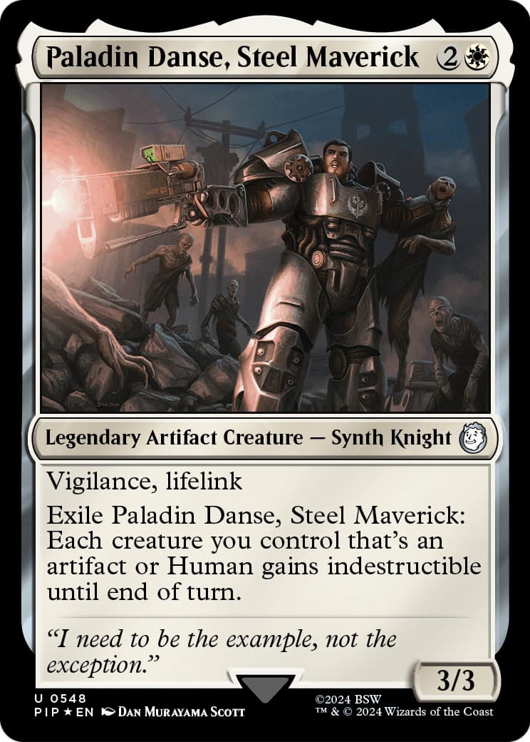 Paladin Danse, Steel Maverick - Image 1