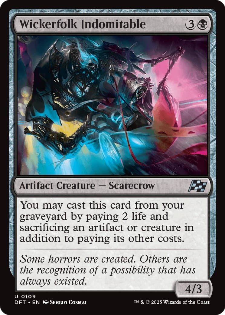 Wickerfolk Indomitable - Image 1