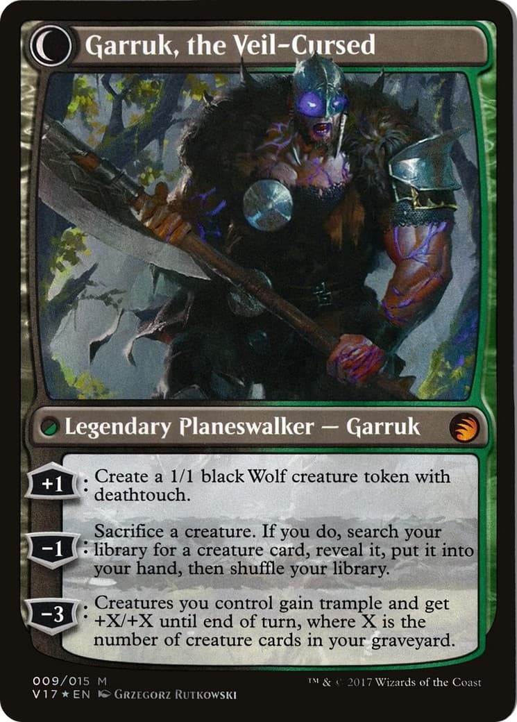 Garruk Relentless // Garruk, the Veil-Cursed thumbnail 2