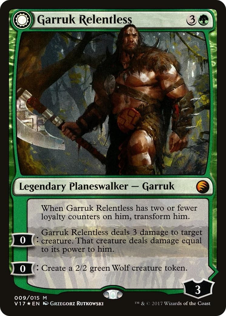 Garruk Relentless // Garruk, the Veil-Cursed - Image 1