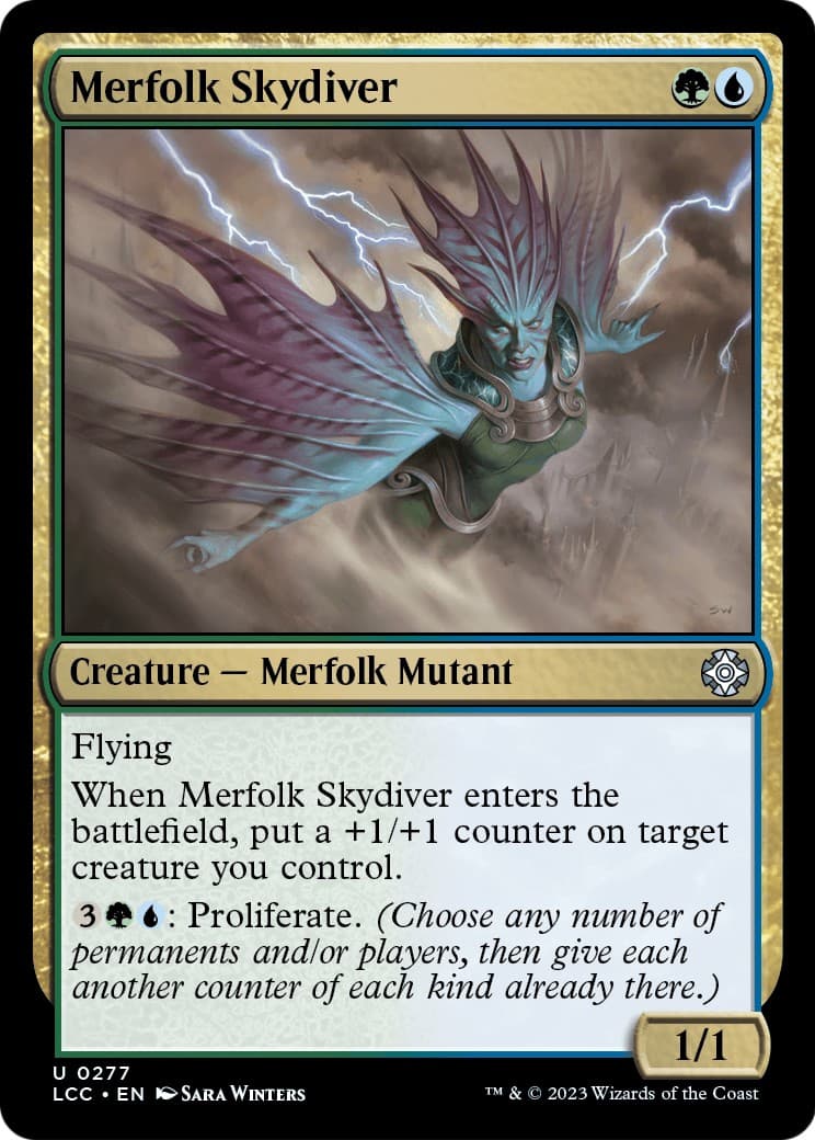 Merfolk Skydiver - Image 1