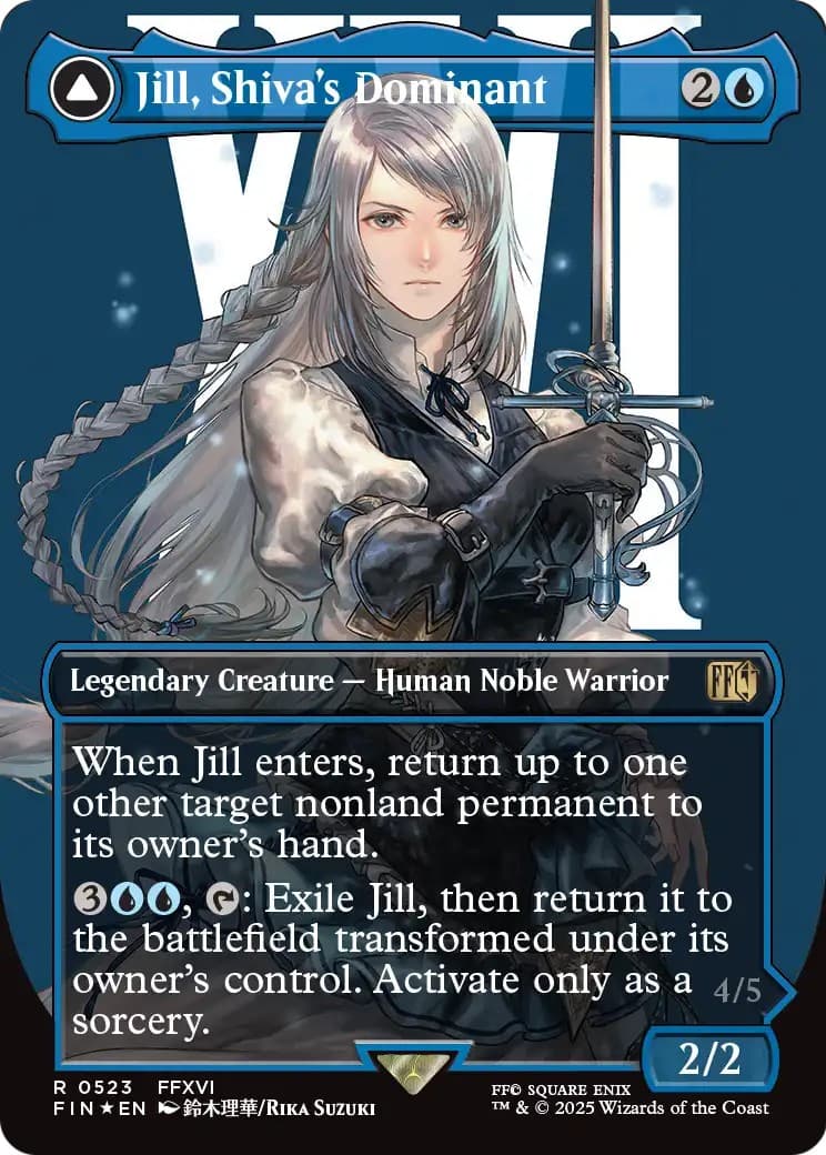 Jill, Shiva's Dominant // Shiva, Warden of Ice - Image 1
