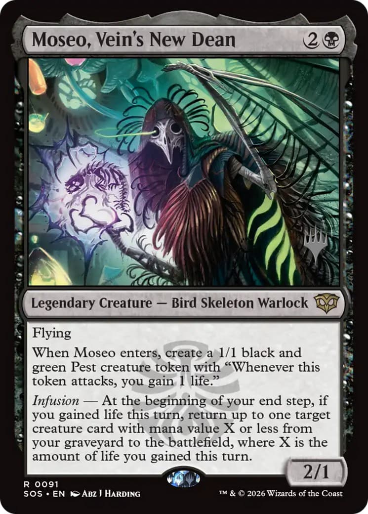 Moseo, Vein's New Dean - Image 1
