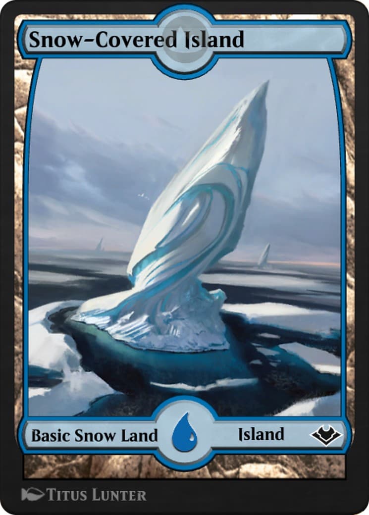 Snow-Covered Island - Image 1