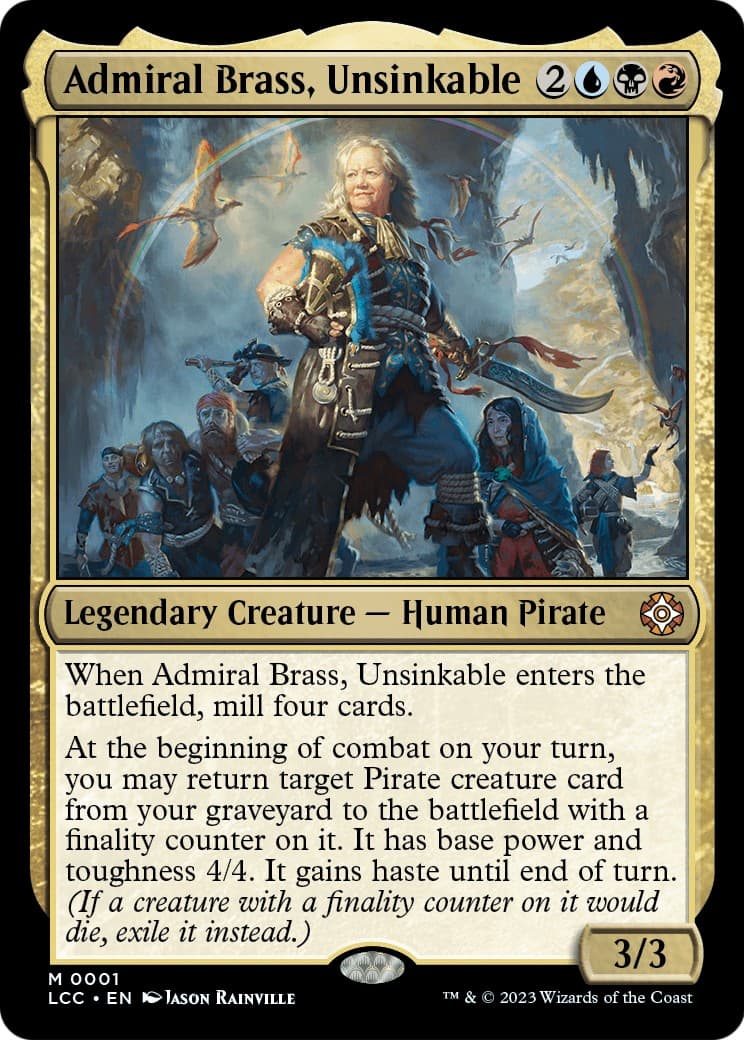 Admiral Brass, Unsinkable - Image 1