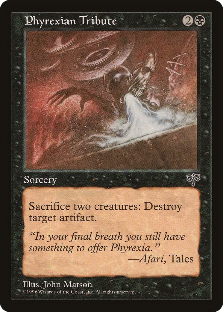 Phyrexian Tribute - Image 1