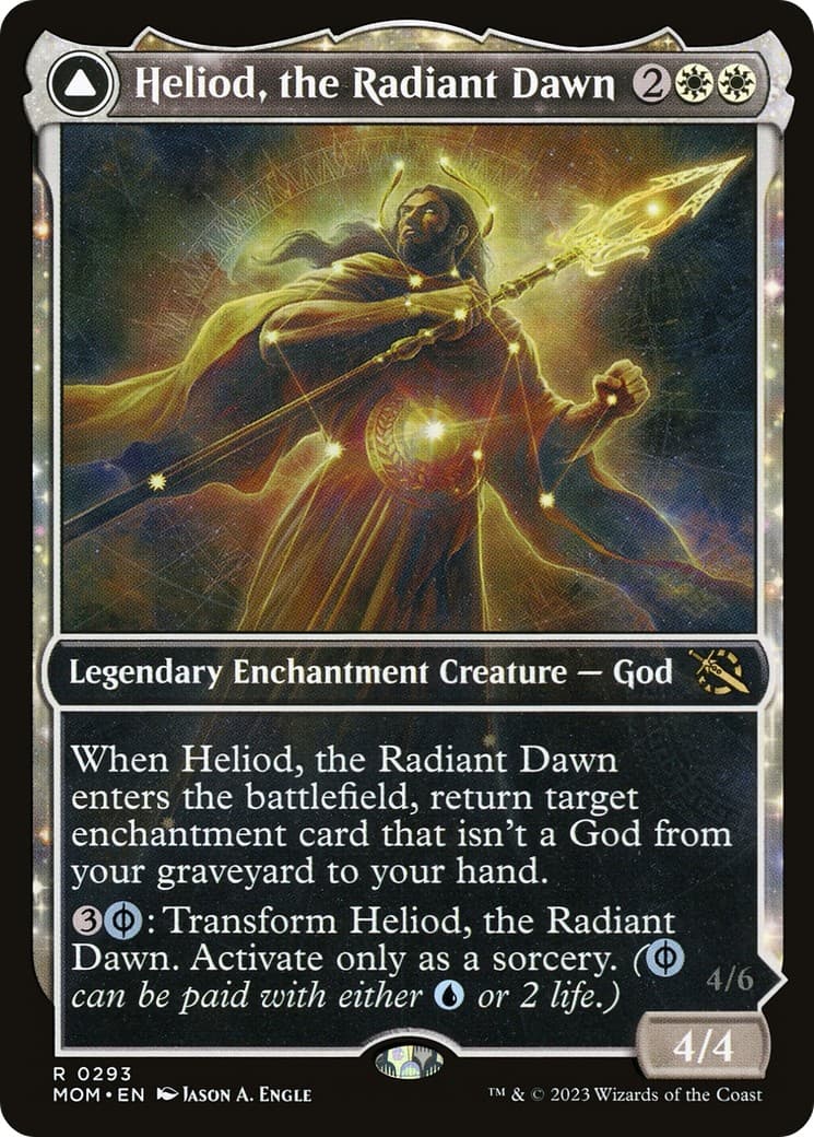 Heliod, the Radiant Dawn // Heliod, the Warped Eclipse - Image 1