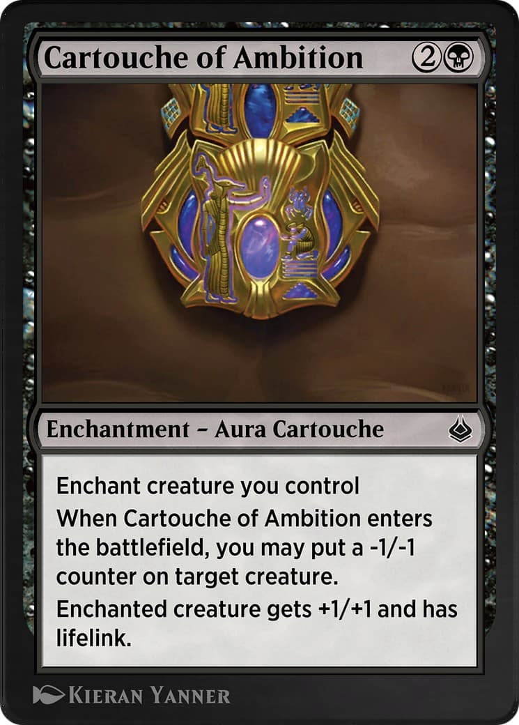 Cartouche of Ambition - Image 1