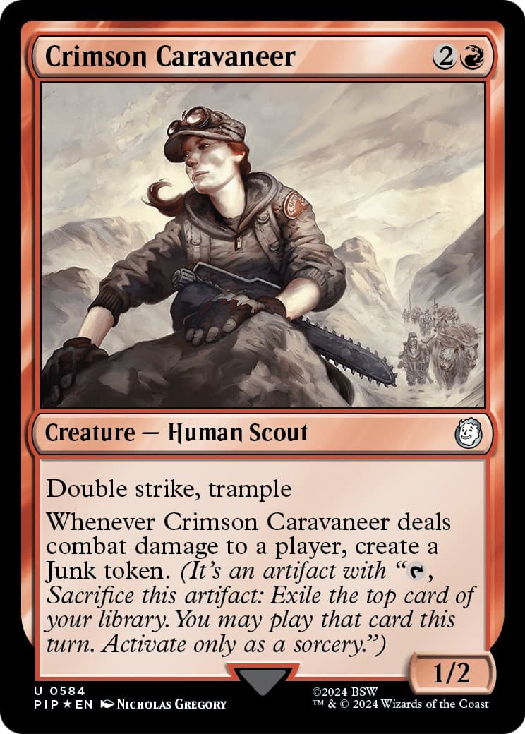Crimson Caravaneer - Image 1