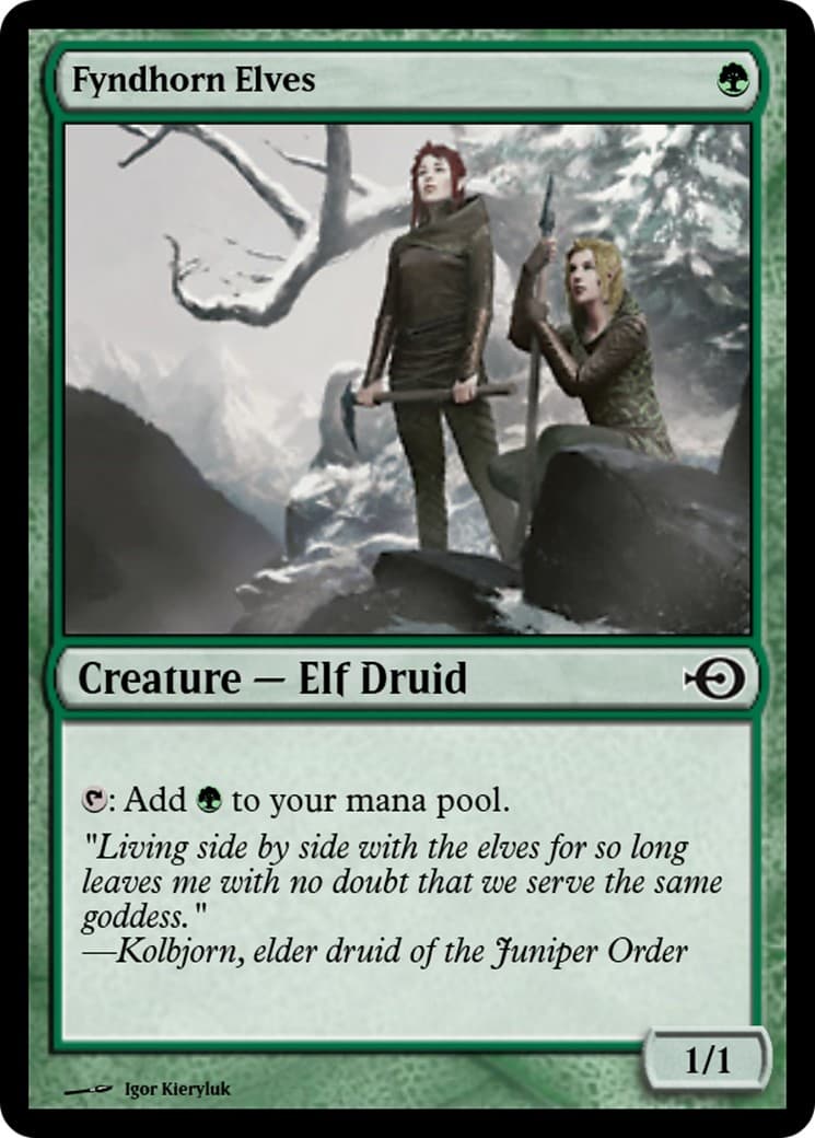 Fyndhorn Elves - Image 1