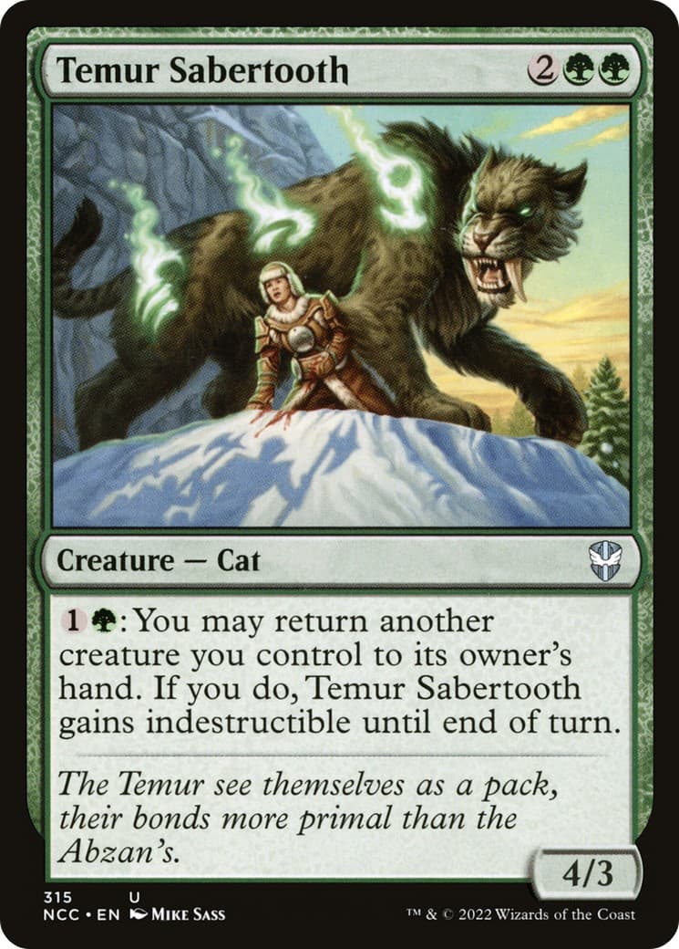 Temur Sabertooth - Image 1